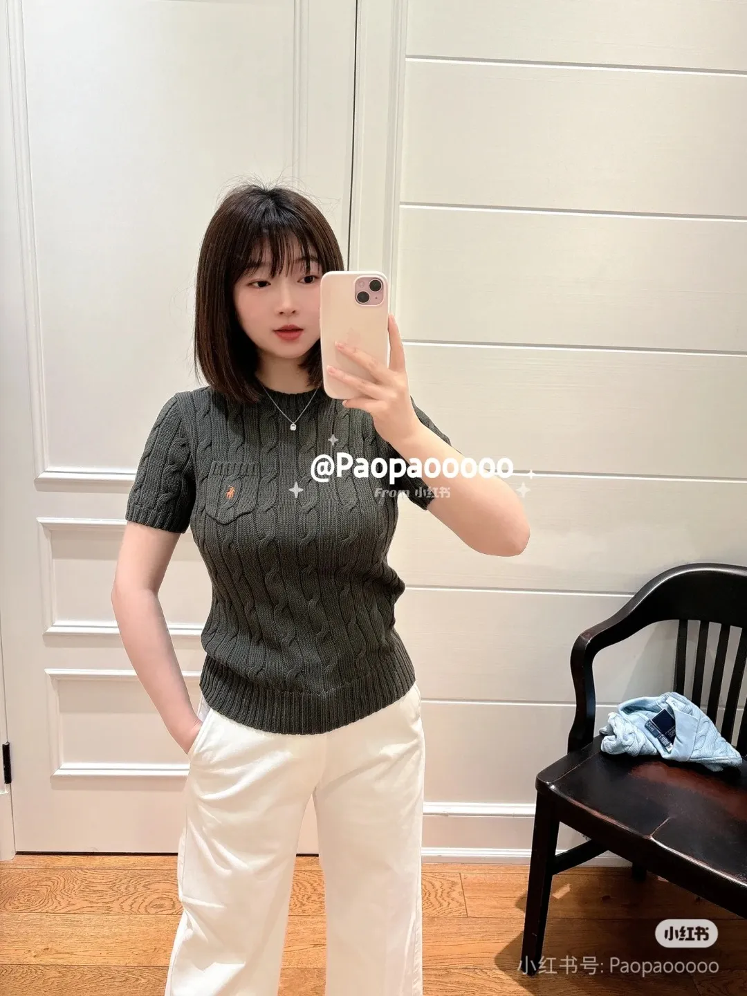 P154 💰 "Top quality" Style number: DS222# (not off the shelves all year round) [Ralph Lauren round neck pocket style solid color pony embroidered logo knitted short sleeves] ✅Ralph Lauren Ralph Lauren classic basic pocket all-match style goddess knitted short sleeves for all seasons ✅Main supplier platform live broadcast Wholesale entity Replenish when out of stock Not off the shelf ✅ZP quality 1:1 version Scan the code to enter the GF website Counter quality ✅Details and quality are the only one in Guangzhou. Imported quality cotton yarn, focusing on high-end, cost-effective, good quality needless to say. ✅The version is restored to the original order. The maximum size can be worn up to 160 pounds. Loose, comfortable and stress-free. ✅The upper body is simple and easy to match. A must-have for goddess ootd. Good-looking clothes are never picky. A must-have in the goddess’ wardrobe. Size: S-XL. Color: White, almond, purple, orange, gray, yellow, black, khaki, pink, navy, rose, green. Chinese red olive green light blue white label light blue blue label